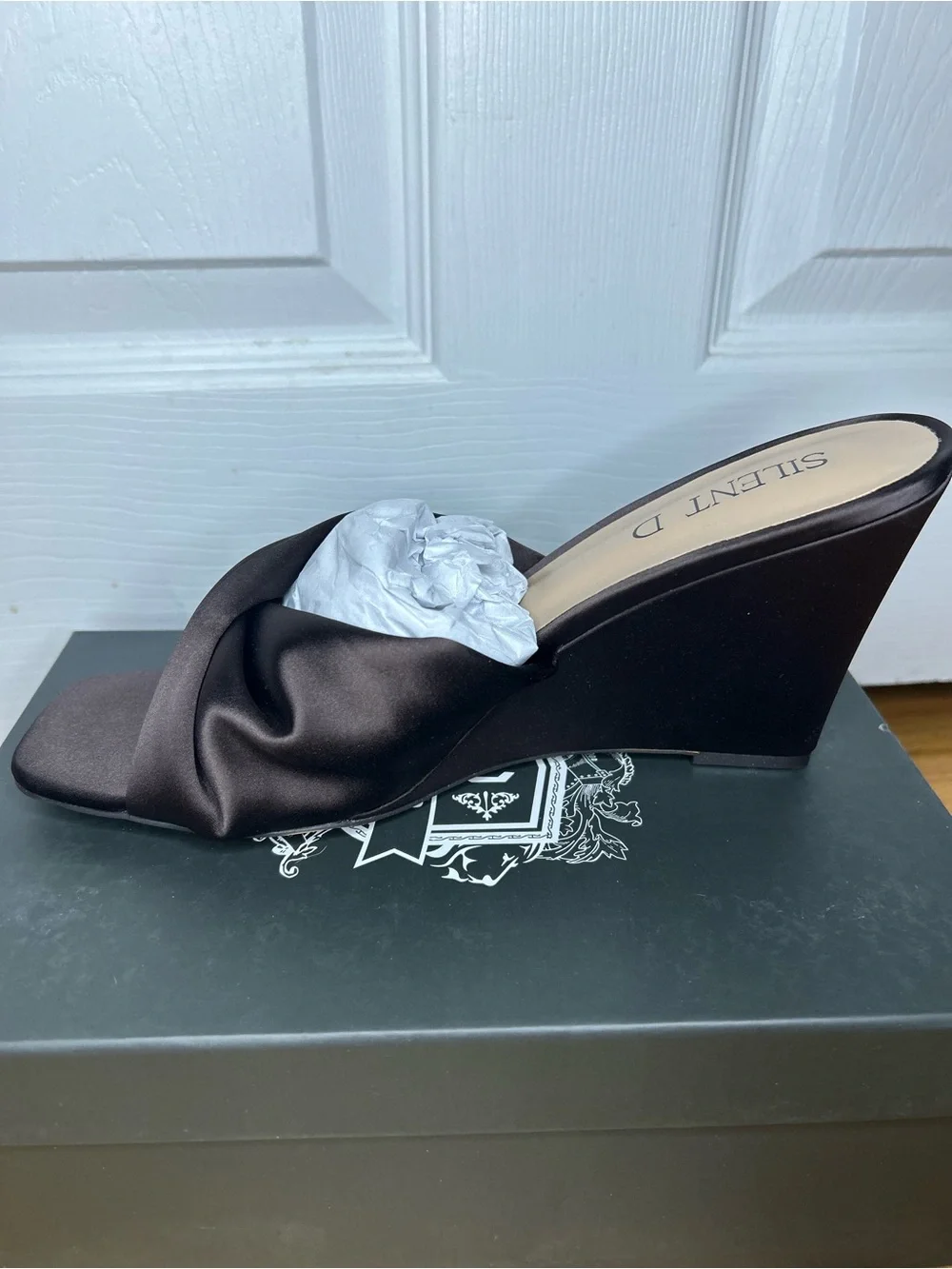 Silent D Katia Wedges Satin